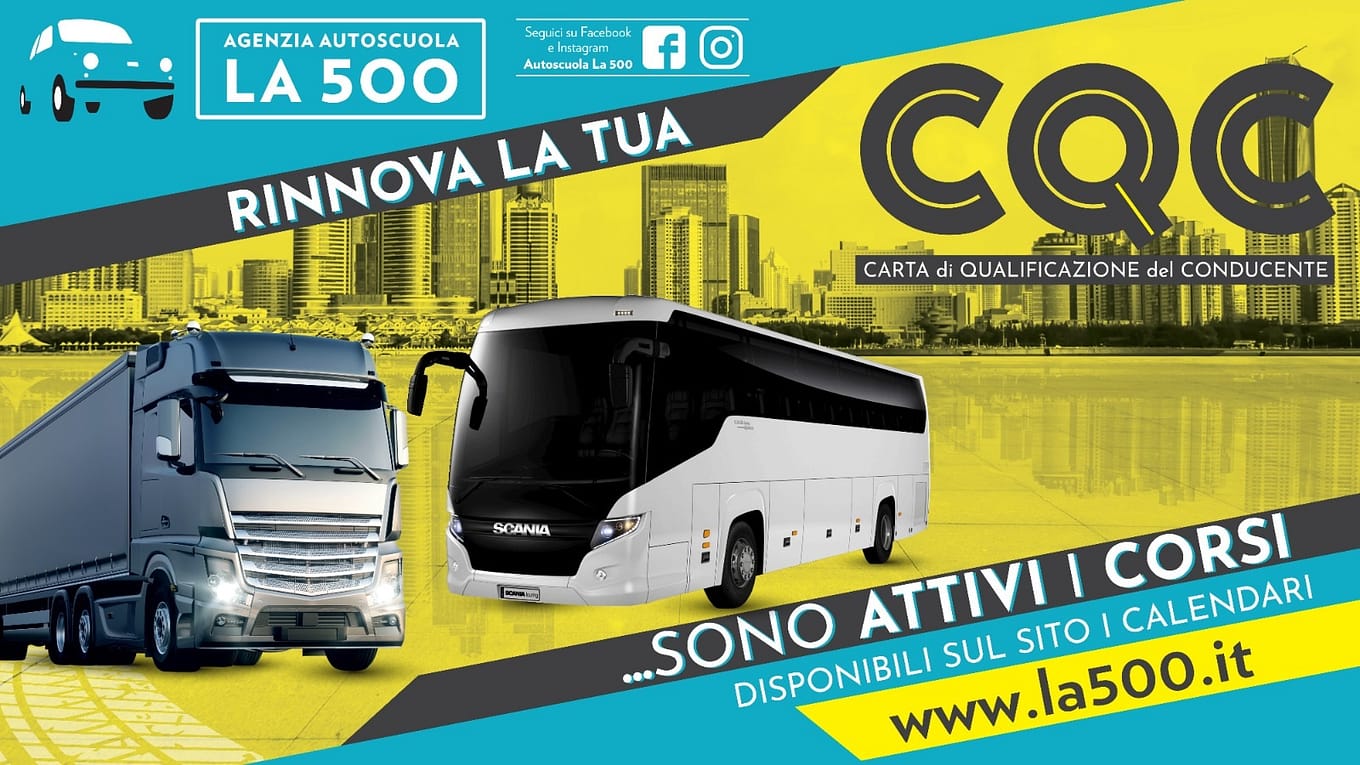 Rinnovo Carta Qualificazione Conducente (C.Q.C.)